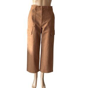 Z Supply Brown Noah Cargo Pants Like New